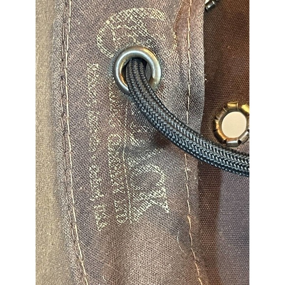 Small Outback Trading Company Kodiak Hat Oil Skin Leather Broken In Worn Brown - Picture 11 of 13